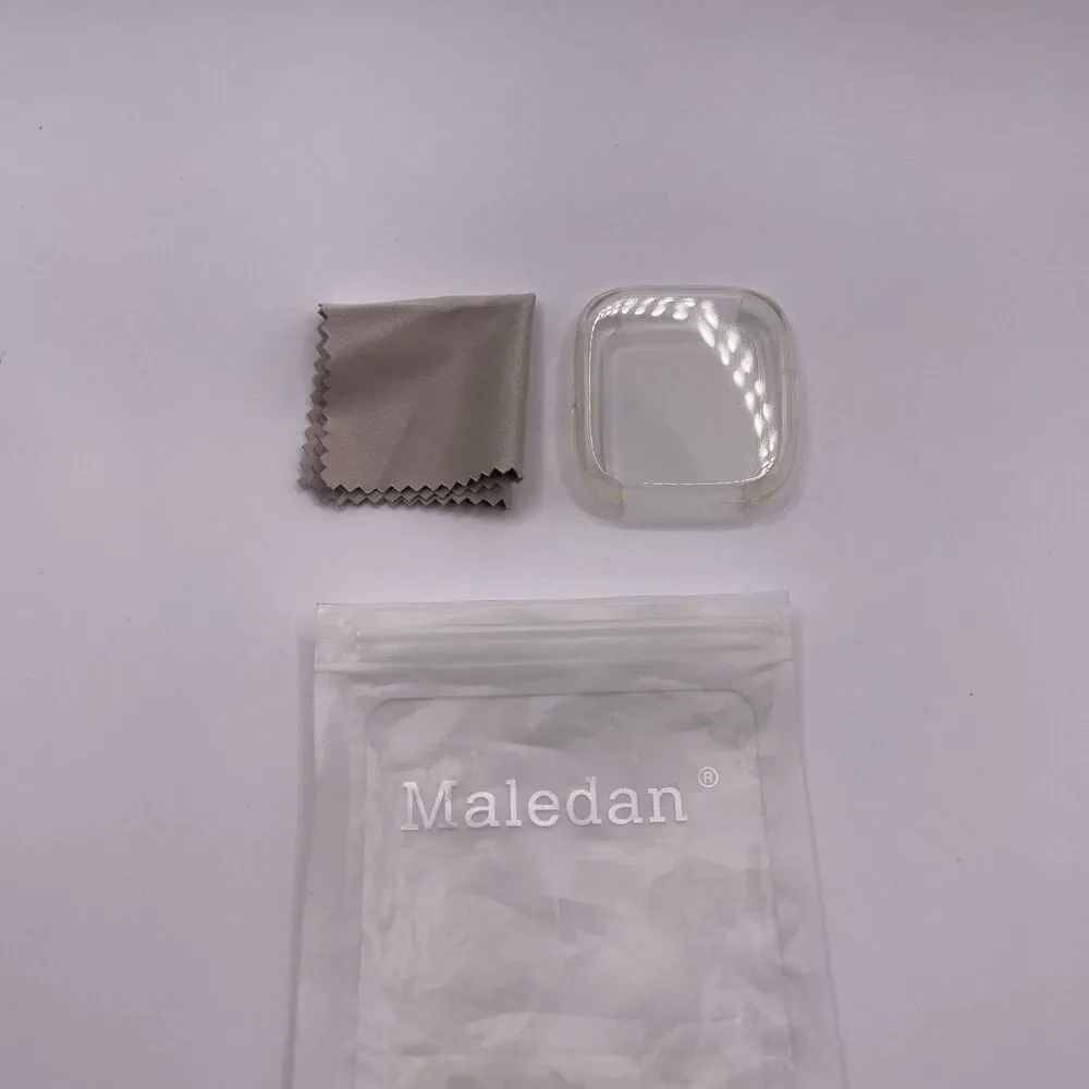 Maledan Fitbit Versa 2 Smartwatch Clear Protective Case